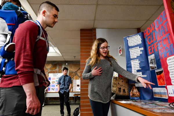 Students 'dig a little deeper' at Great Falls College science fair