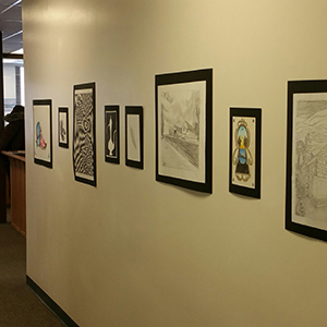 GFC MSU hosts student artist reception