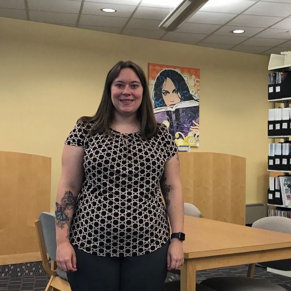 Librarian Ashlynn Maczko excited to build bridges with student body